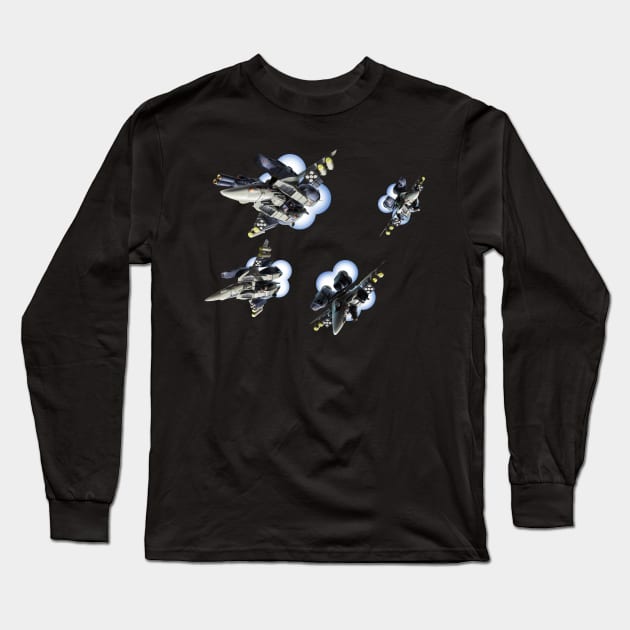 Aspenia Studios: Skull team Long Sleeve T-Shirt by AspleniaStudios